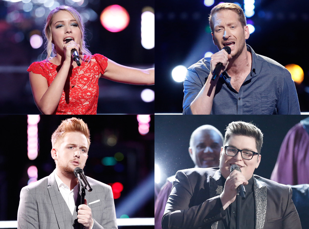 The Voice, Emily Ann Roberts, Barrett Baber, Jeffrey Austin, Jordan Smith The Voice, Emily Ann Roberts, Barrett Baber, Jeffrey Austin, Jordan Smith